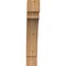 Ekena Millwork 6"W x 28"D x 34"H Merced Rough Sawn Knee Brace, Western Red Cedar BRC06X28X34MRC00RWR - alternate 3